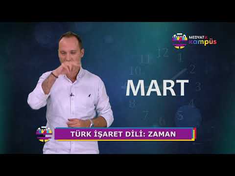 İŞARET DİLİ- ZAMAN VE ZAMAN DİLİMLERİ