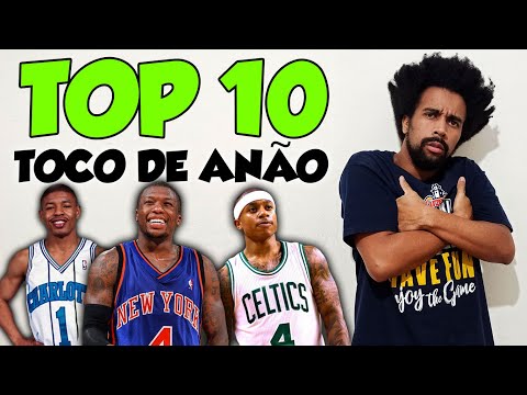 TOP 10 BAIXINHOS DANDO TOCO EM GIGANTES NA NBA - (SURREAL!)