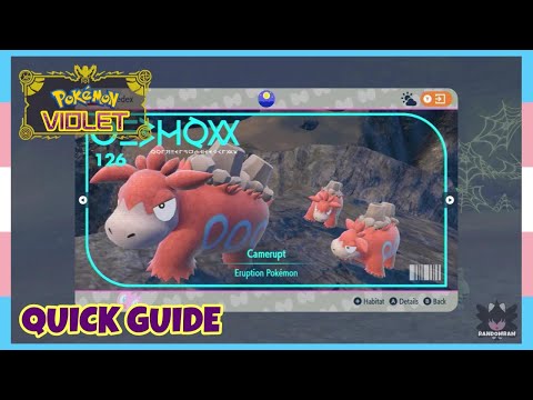 Where To Catch Camerupt In *The Indigo Disk* Pokemon Scarlet & Violet | Location Quick Guide