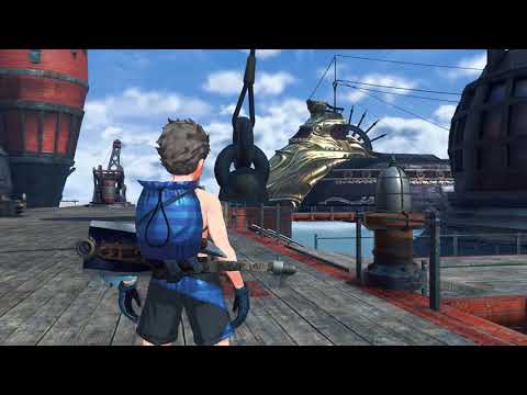 Xenoblade Chronicles 2 Swimsuit Edition Cutscene 003 - Hard Bargain