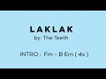 LAKLAK (by: The Teeth) - Lyrics with Chords