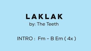 LAKLAK (by: The Teeth) - Lyrics with Chords