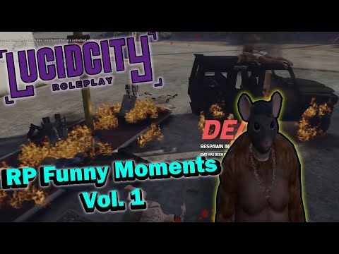 Lucid City RP Funny Moments Vol. 1 | GTA RP