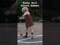 Benny Hill (famous British comedian) spoofs throwing the hammer #trackandfield #athletics #thrower