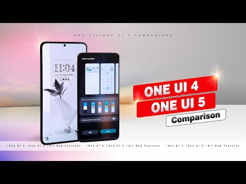 Samsung Official One UI 4.0 vs One UI 5.0 Comparison