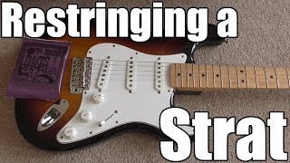 How to Restring a Stratocaster