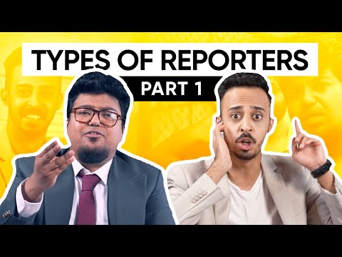 Types Of News Reporters | News Channels | Jordindian