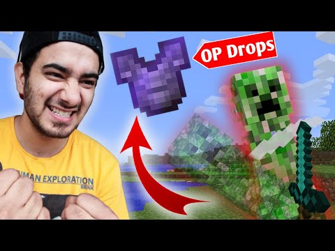 Minecraft, but Mob Drops are OP....