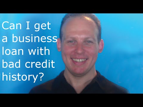 Is it possible to get a small business loan with bad credit history Video