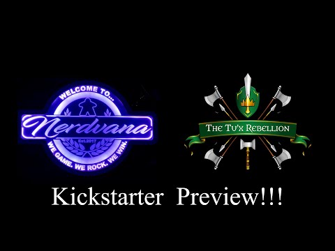 Tu'x Rebellion - Legends of Nerdvana Kickstarter Preview