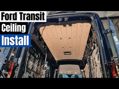 2024 Transit Van Ceiling Kit Install | Serg Supply