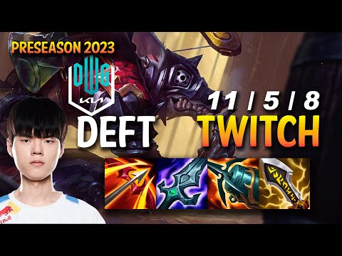 DK Deft TWITCH vs KAI'SA ADC - KR Ranked