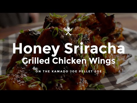 Honey Sriracha Grilled Chicken Wings Recipe