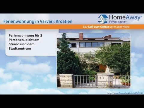 Istrien: Ferienwohnung für 2 Personen, dicht am Strand und dem Stadtzentrum - FeWo-direkt.de Video
