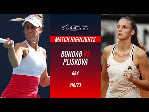 Bondar vs Pliskova R64 Match Highlights #IBI23