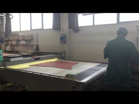 Tempesti S.P.A Tannery Visit - 10. Measuring Size Of Skin For Price