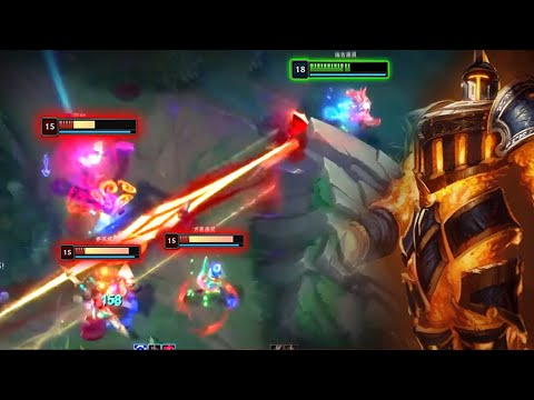 Rank 1 Xerath : His Skill Aiming look like SCRIPTING - Engsub