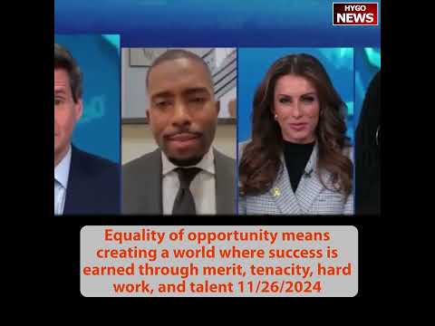 Equal opportunity through merit, tenacity, hard work & talent; Disastrous effects, dismayed