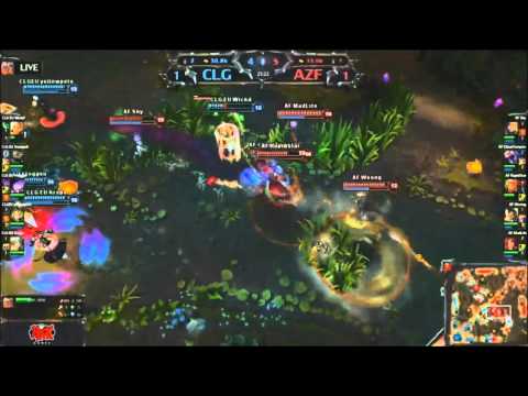 Clg.EU vs Azubu Frost game 3 highlights