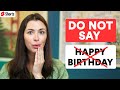Different ways to wish “Happy Birthday