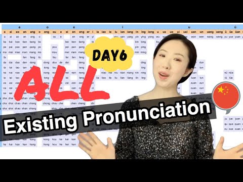 A Comprehensive Chinese Pronunciation Demonstration: Reading All Existing Pinyin Syllables