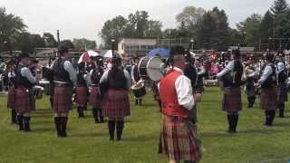 preview picture of video 'Chicago Celtic MSR at Alma Highland Festival 2013'