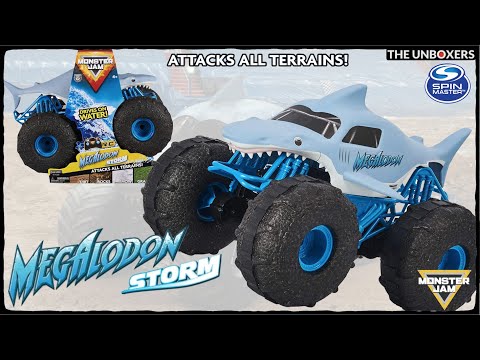 Watch the Megalodon Storm by Spin Master Attack all Terrains!