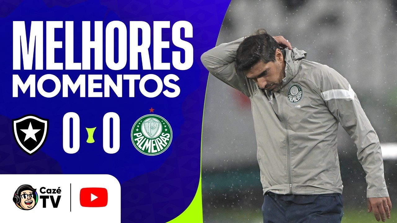 MELHORES MOMENTOS: BOTAFOGO 0 X 0 PALMEIRAS | BRASILEIRÃO 2026 | 26ª RODADA