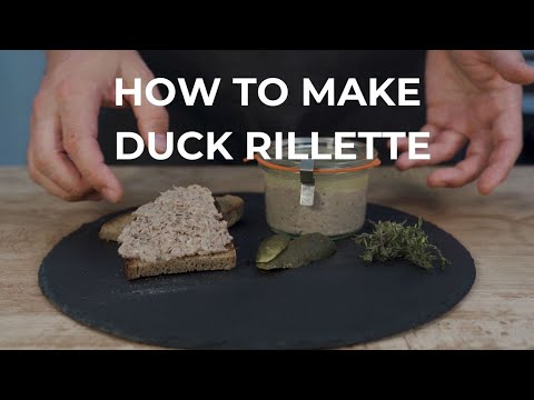 How to make duck rillette at home - Quick, easy, delicious