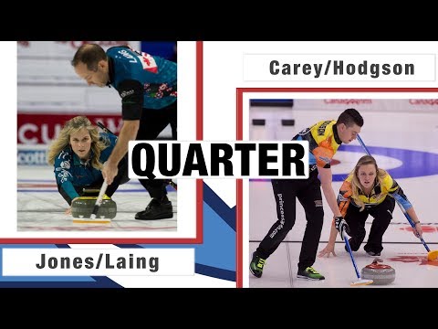 Jones/Laing vs Carey/Hodgson QUARTER Finals Qualico Mixed Doubles Classic 2019