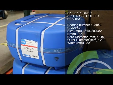 Green Industrial Quick Take -New SKF 22244 CC C3W33  EXPLORER SPHERICAL ROLLER BEARING For Sale