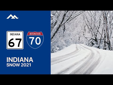 Indiana 70 us Snow 2021 West Indianapolis, IN