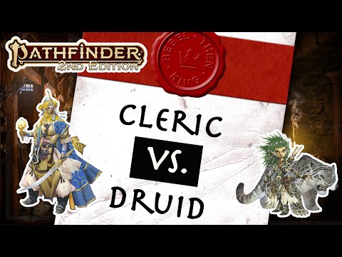 Who is the ultimate healer in Pathfinder 2e - the Cleric or the Druid?