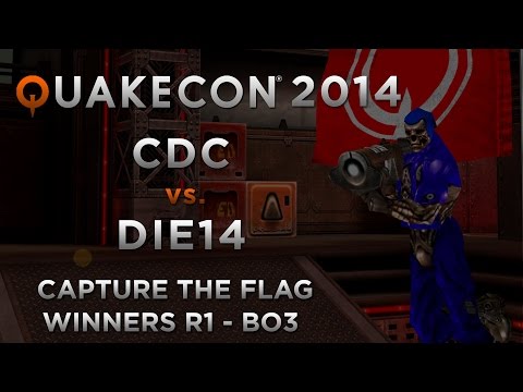 CDC vs DIE14 - QuakeCon 2014 CTF (Winners R1)