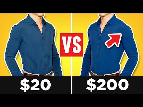 $20 Dress Shirt & $200 Dress Shirt | Average Vs Amazing Men's Shirts