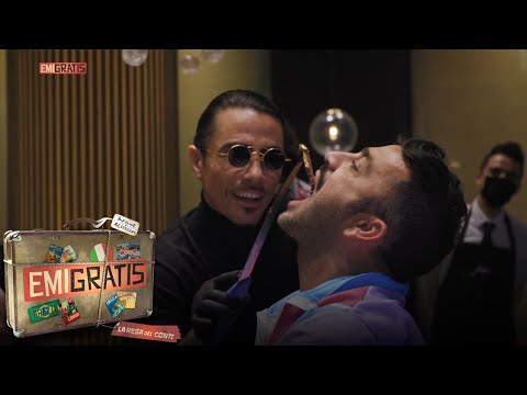 Emigratis - Pio and Amedeo at Chef Nusr Et's Restaurant