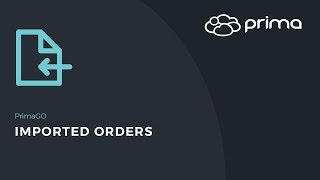 Imported Orders | PrimaGO