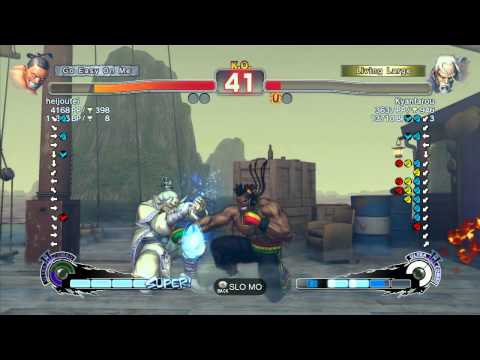 SSF4 AE: heijoutei (Dee Jay) vs Kyantarou (Gen) - Ranked Match (720p HD)