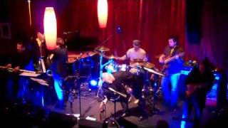 Damian Erskine with Jeff Lorber at Jimmy Mak's
