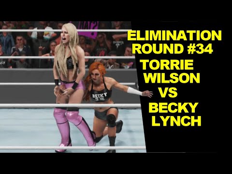 WWE 2K19 Torrie Wilson vs Becky Lynch - Extreme Elimination Round #34