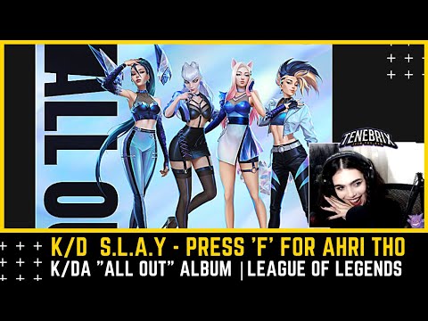 Dinka Kay REACTS [LIVE]: Full K/DA All Out EP