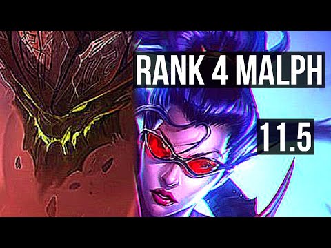 MALPHITE vs VAYNE (TOP) | Rank 4 Malph, 7/3/11 | KR Challenger | v11.5