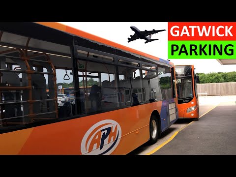 Gatwick Airport Parking Long Stay - APH Park and Ride How to get there and How to Exit Video