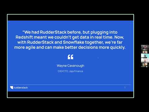 Jaja Finance Activating AI with RudderStack and Snowflake