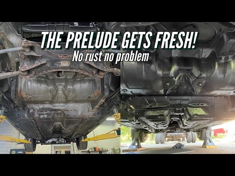 Honda Prelude Gets Under Carriage Restoration!