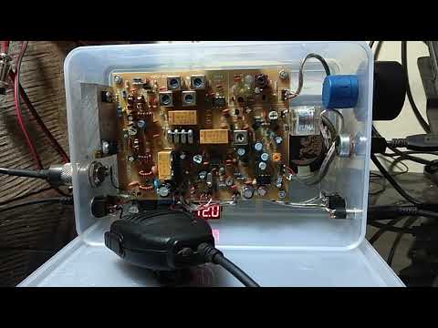 Vehra SSB QRP - Listening to 7055 Net