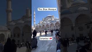 Free entry !! The blue mosque is one of popular place to visit #travel #istanbul