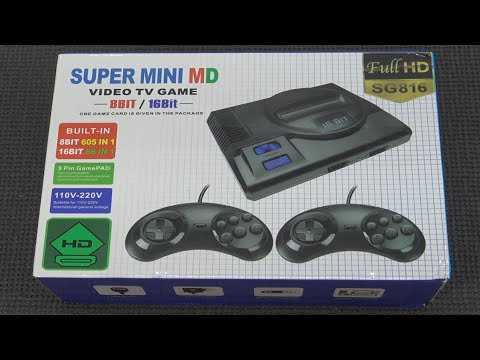 This Fake Super Mini MD Can play more than 16-bit 😨