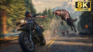 Download lagu DAYS GONE PRESS ANY BUTTON Zombie Gameplay 8k Video days gone ps5 days gone horde mp3