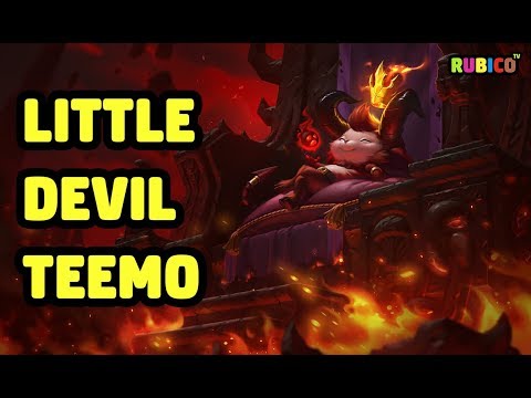 LITTLE DEVIL TEEMO SKIN SPOTLIGHT - LEAGUE OF LEGENDS